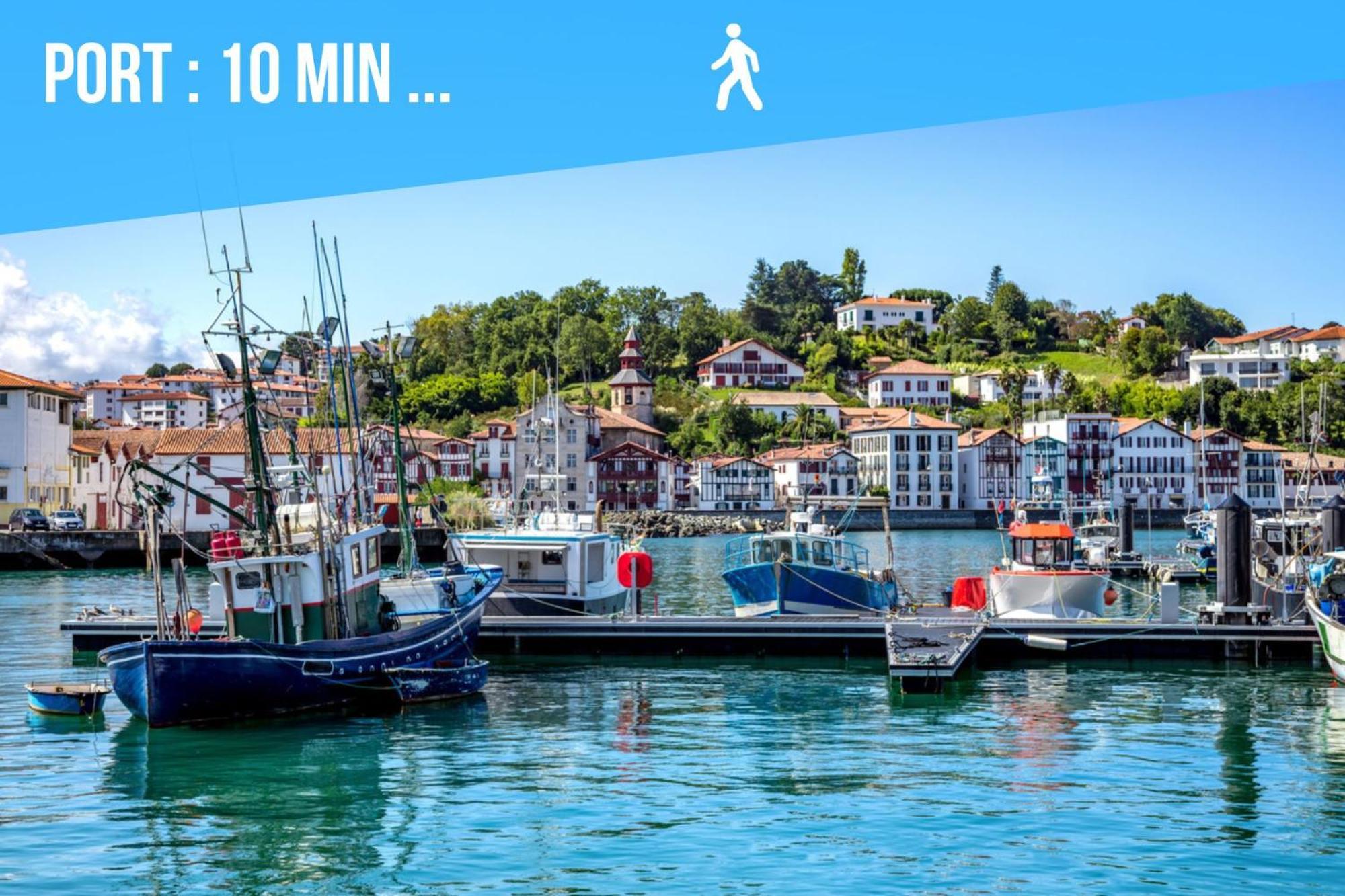 דירות סן-ז'אן-דה-לוז Caporizon-Baillenia-T1 Vue Montagne - Piscine St Jean De Luz מראה חיצוני תמונה